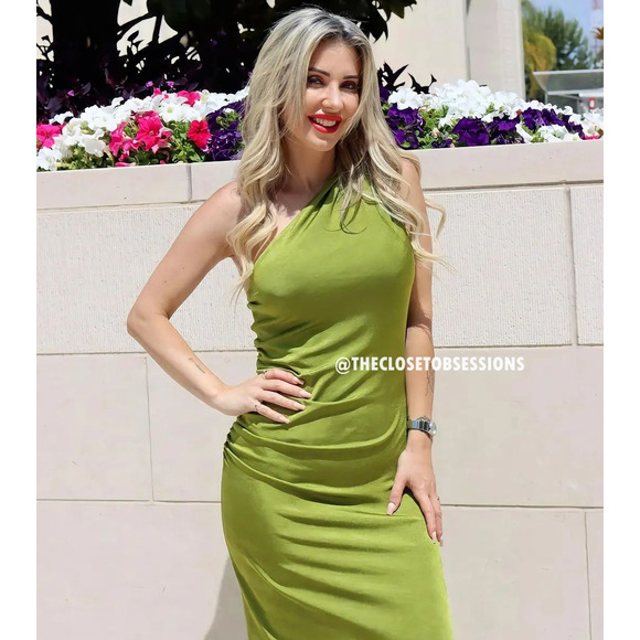 MANGO Twisted Strap Midi Dress NWT - Picture 5 of 16